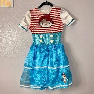 Hello Kitty sailor anchor nautical Halloween dress 7/8